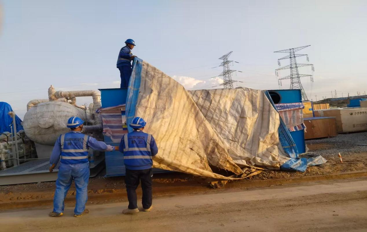 保物资，强防汛