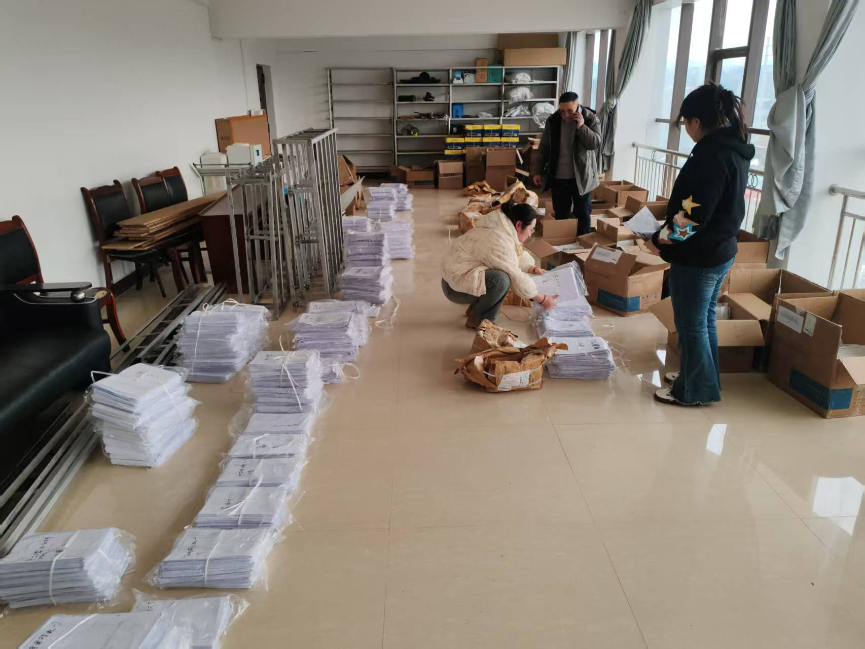 资料整理工作有序推进，为贵能水城发电项目筑牢信息根基