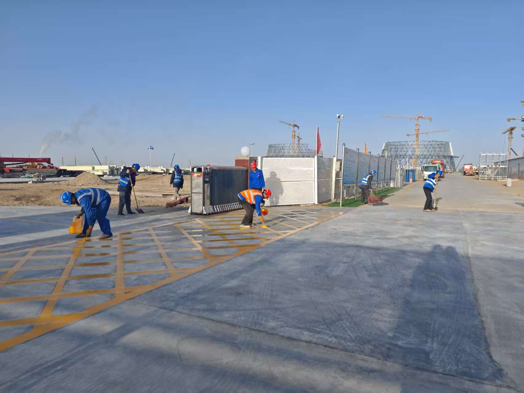 格尔木项目库区建设迎来关键性建设时刻